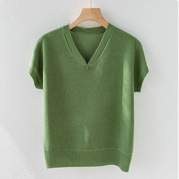 Kehlani | Breathable V-neck Top