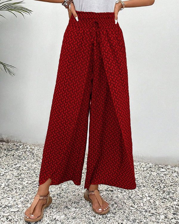 Brynne | Geometric Print Women's Trouser