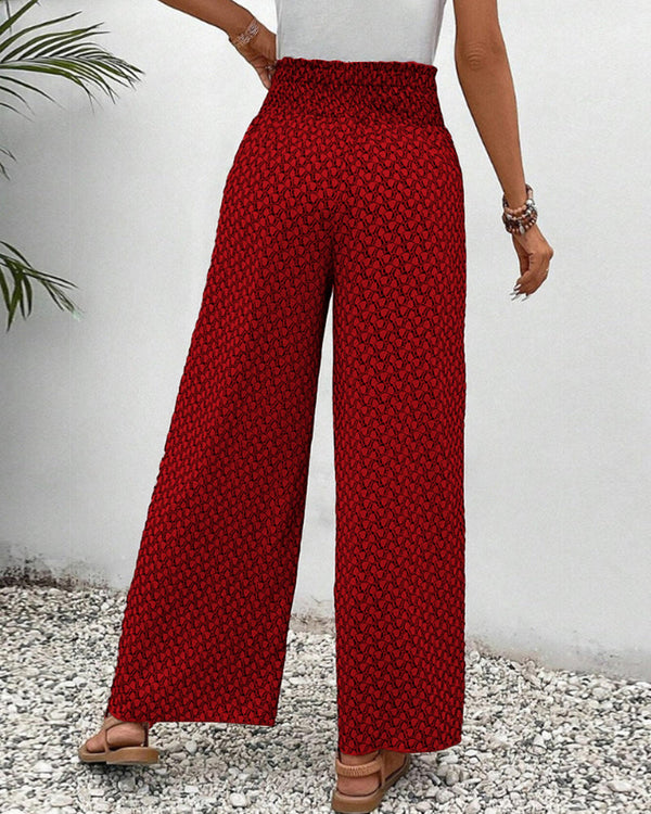 Brynne | Geometric Print Women's Trouser