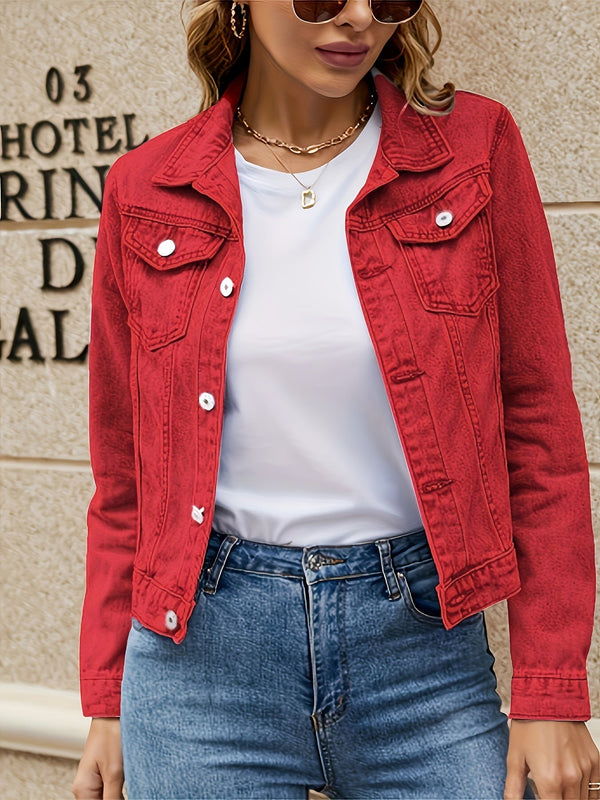 HAZEL | Stylish Denim Jacket