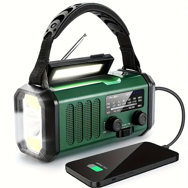 SafeWave - Multifunctional Emergency Radio - Stay Connected & Prepared