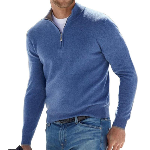 Men's Half Zip Sweater