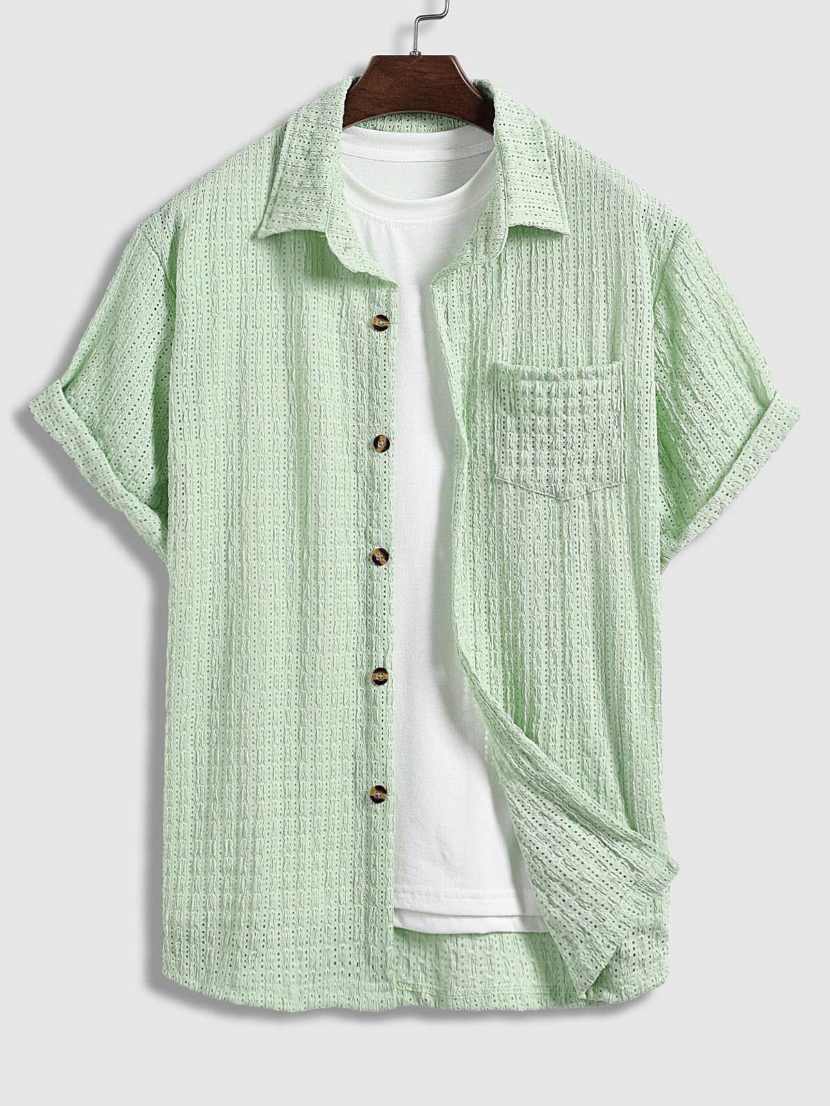 Nikko | Button Down Men's Polo