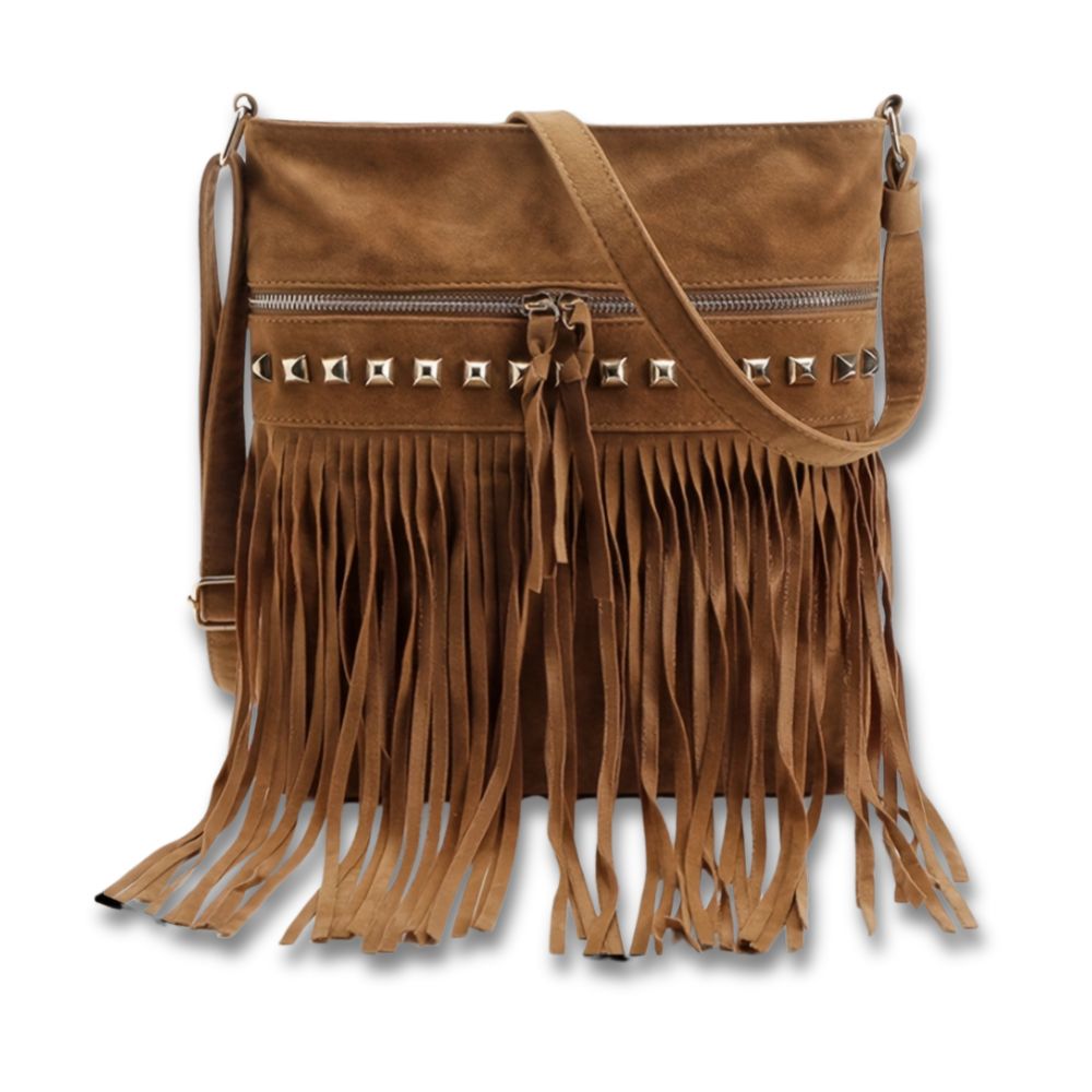 Loida | Vintage Fringe Crossbody Bag