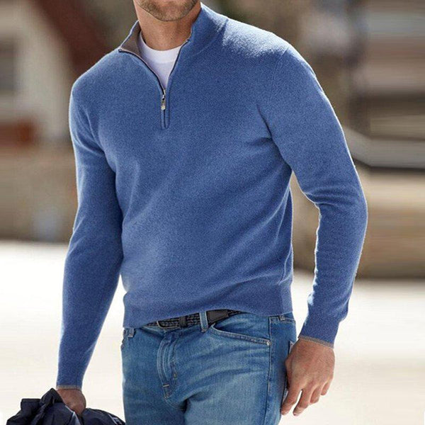 Men's Half Zip Sweater