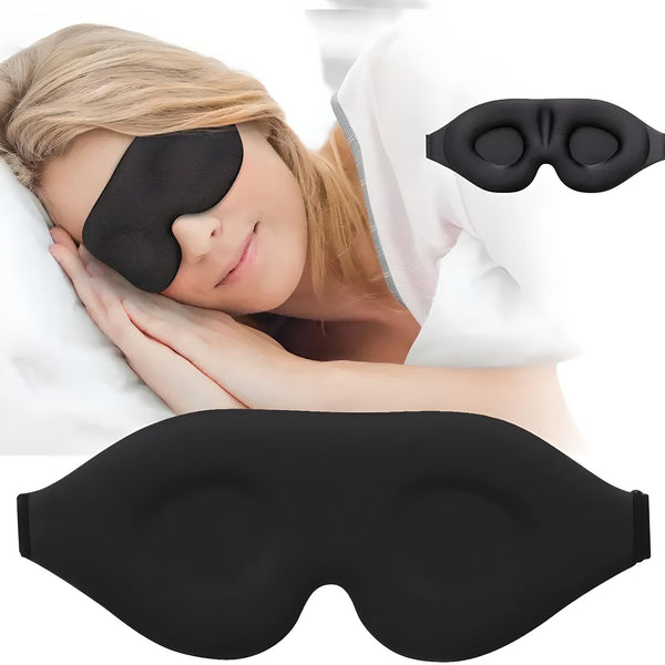 CloudRest – Memory Foam Travel Sleep Mask – For Ultimate Comfort & Deep Sleep