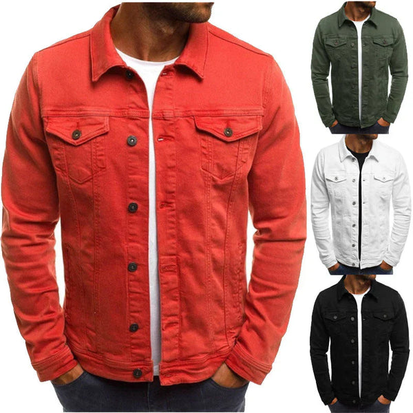 Button Down Casual Jacket for Men