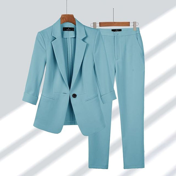 Eloida | Women's Set of Blazer and Trousers