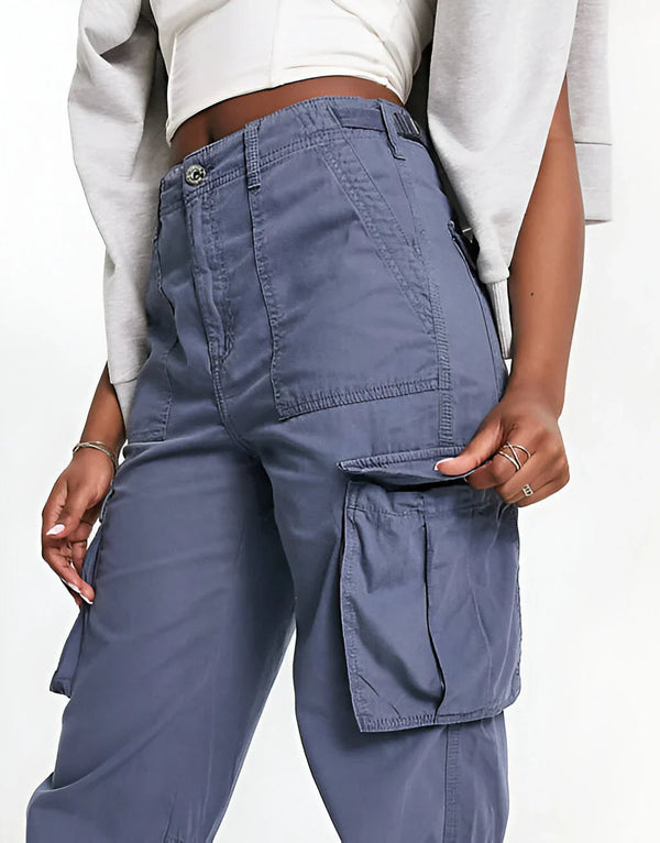 VEDA | Adjustable Waist Cargo Pants