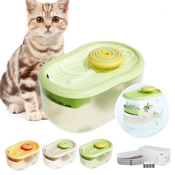 Pet Water Bowl with Pump – Automatic Fresh Water Flow for Hydrated Pets