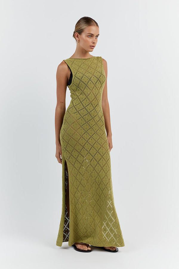 MARIN | See Through Maxi Dress