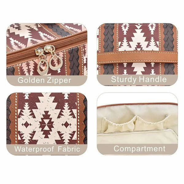 Mitch | Women's Bohemian Cosmetic Travel Bag