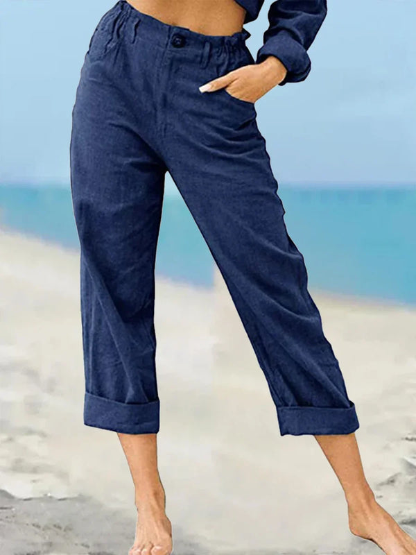 Lorrie | Elegant Women's Cropped Trousers