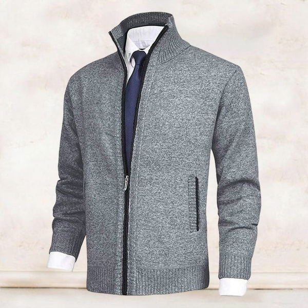 Men's Zipper Winter Cardigan