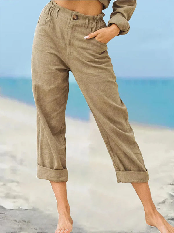 Lorrie | Elegant Women's Cropped Trousers