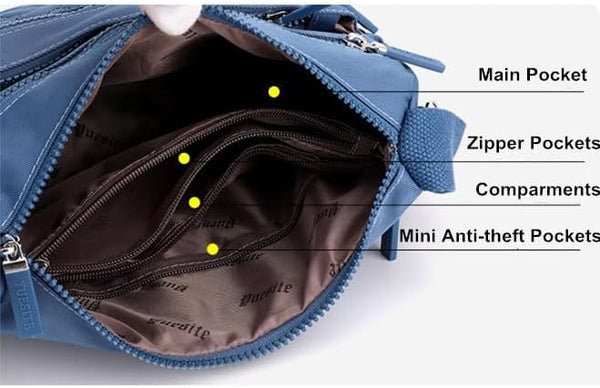 Rechelle | Multi-Pocket Travel Crossbody Bag