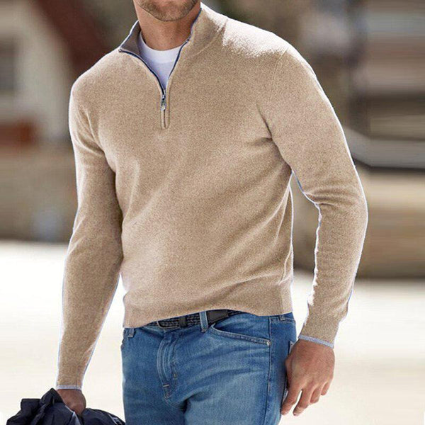 Men's Half Zip Sweater