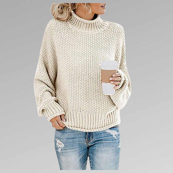 THERESE | Turtleneck Knitted Sweater