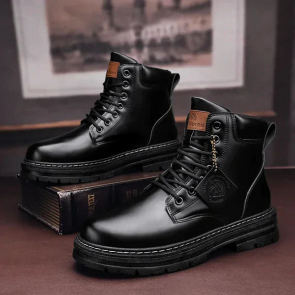 John | Men's Round Toe Boots