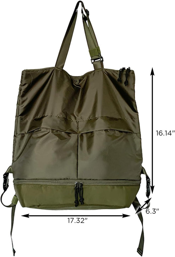 Shiela | Convertible Travel Backpack with Shoe Compartment