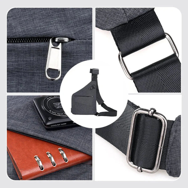 Adrian | Men's Anti-Theft Shoulder Bag