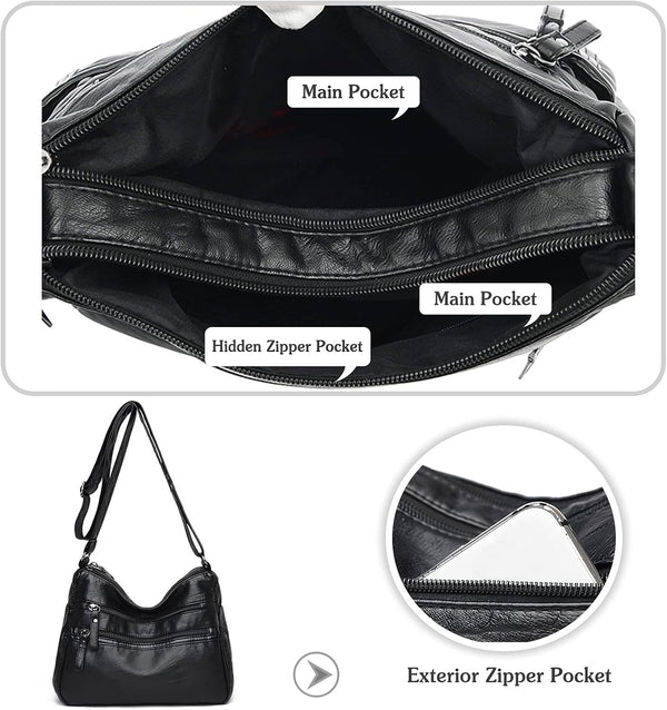 Fedila | Anti-Theft Crossbody Organizer Bag