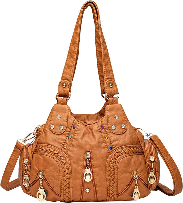 Mitchelle | Chic Crossbody Handbag with Multi-Pocket Design