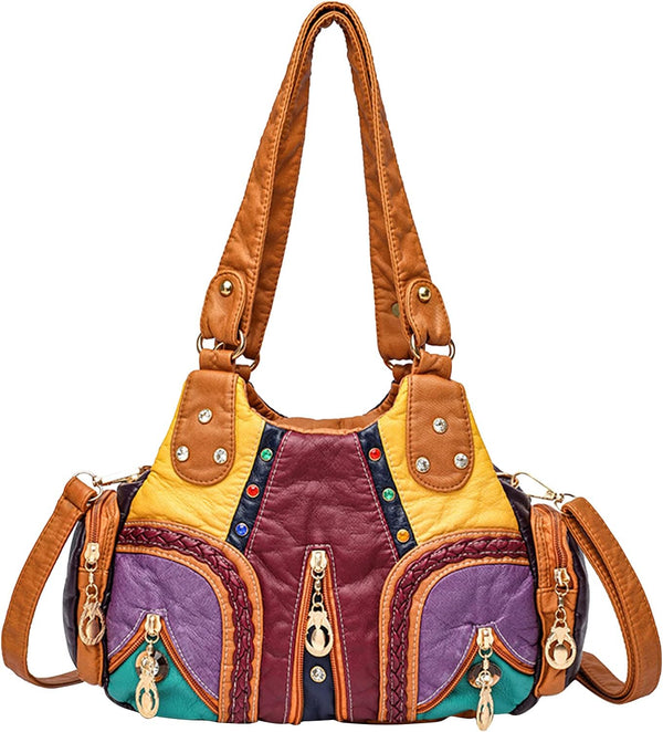 Mitchelle | Chic Crossbody Handbag with Multi-Pocket Design