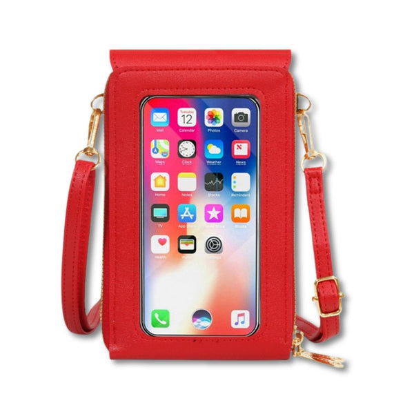 Fely | Clear Touch Crossbody Phone Bag