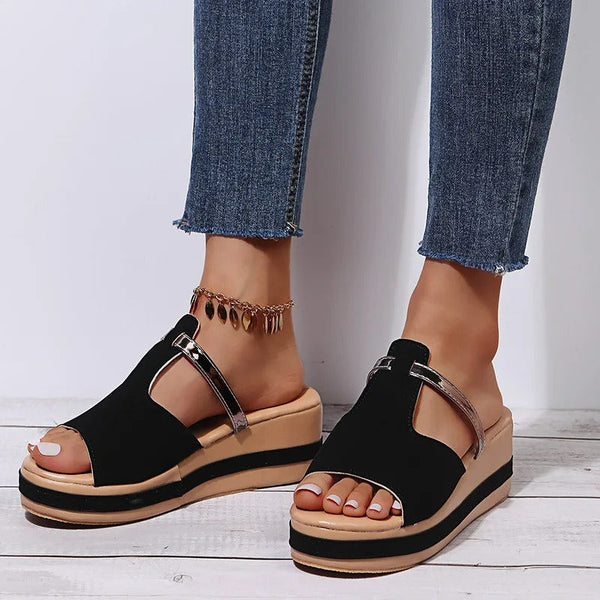 Angelica | Casual Wedge Sandals