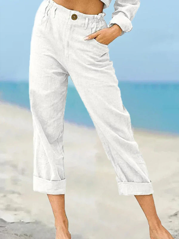 Lorrie | Elegant Women's Cropped Trousers