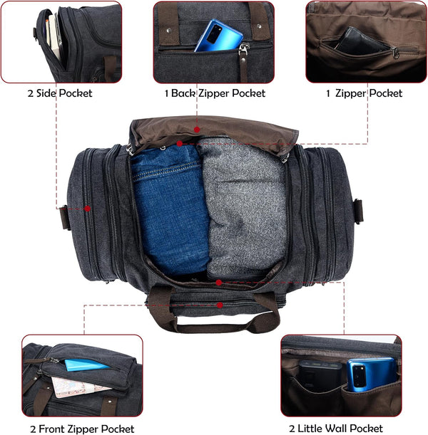 Endura | Canvas Expandable Duffle Bag
