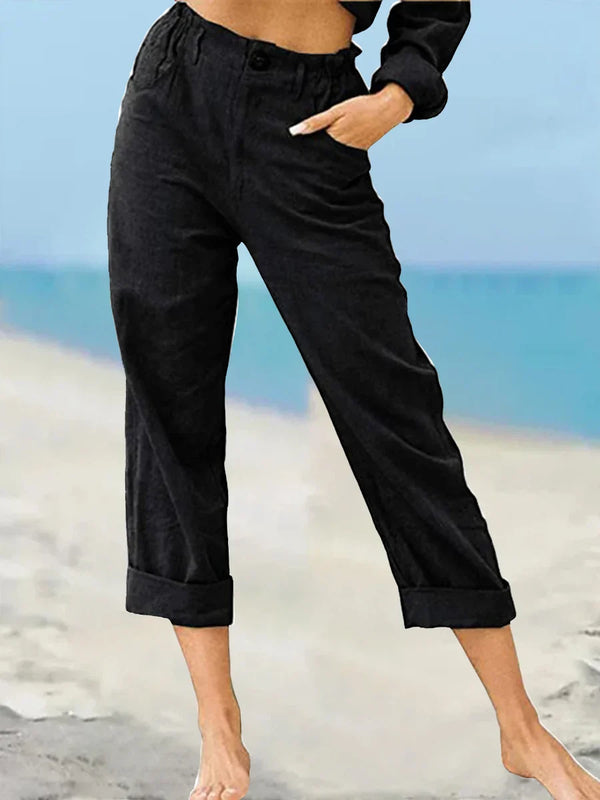 Lorrie | Elegant Women's Cropped Trousers