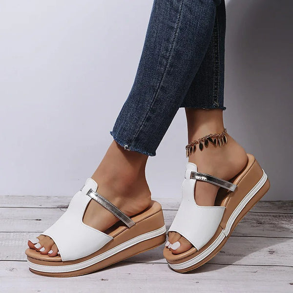 Angelica | Casual Wedge Sandals