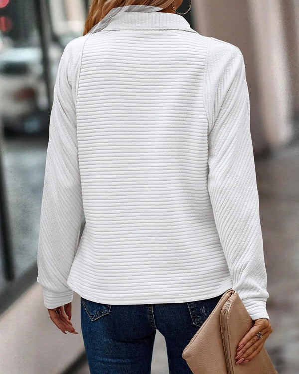 BRIELLE | Elegant V-neck Sweater