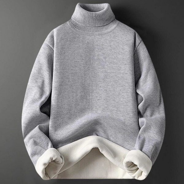 Men's Knitted Turtleneck Sweater