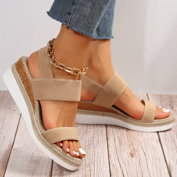 Elliana | Stretchable Ankle Strap Sandal