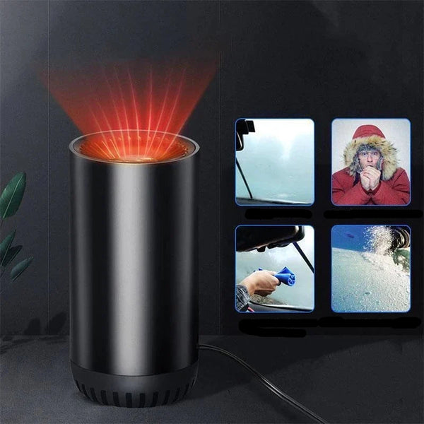 FrostGuard - Portable Car Heater & Defroster - Clear Windows, Cozy Rides