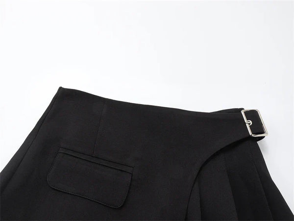 Shaine | Asymmetric Mini Skirt