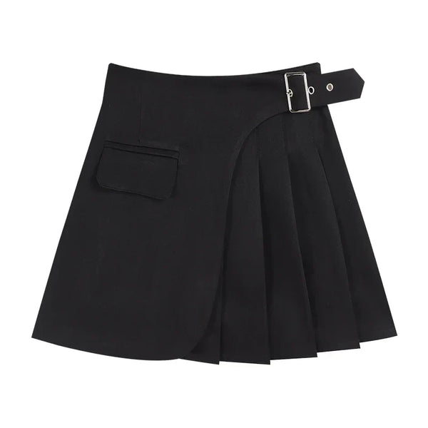 Shaine | Asymmetric Mini Skirt