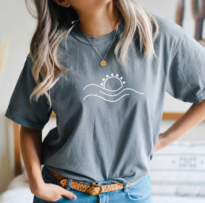 BALIRE | Sunset Waves Graphic Tees