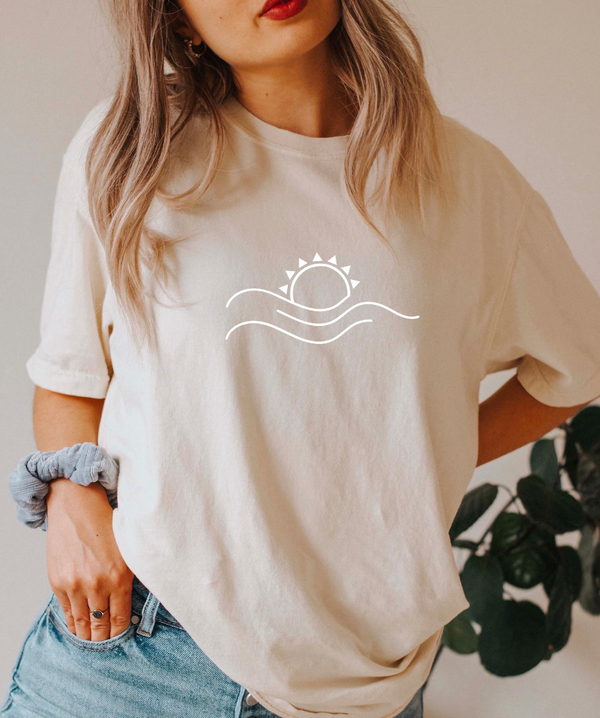 BALIRE | Sunset Waves Graphic Tees