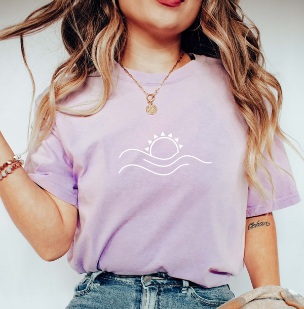 BALIRE | Sunset Waves Graphic Tees