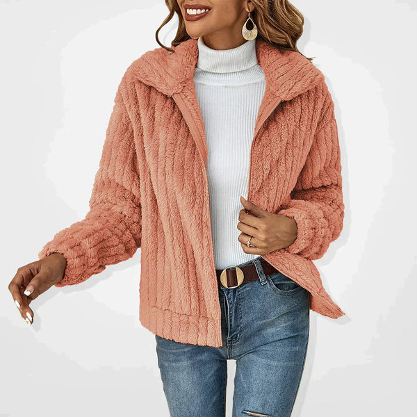 Cosy Zipper Women's Cardigan