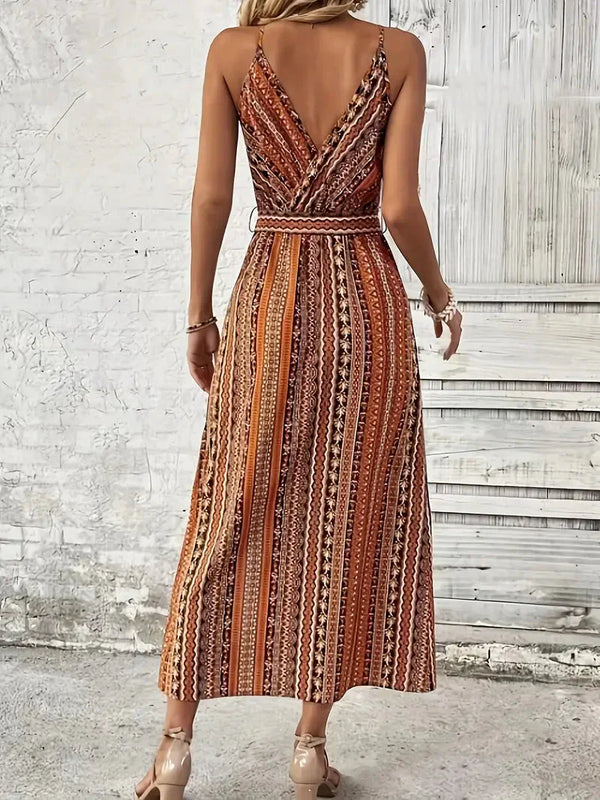 DANI | Ribbon Waist Boho Dress