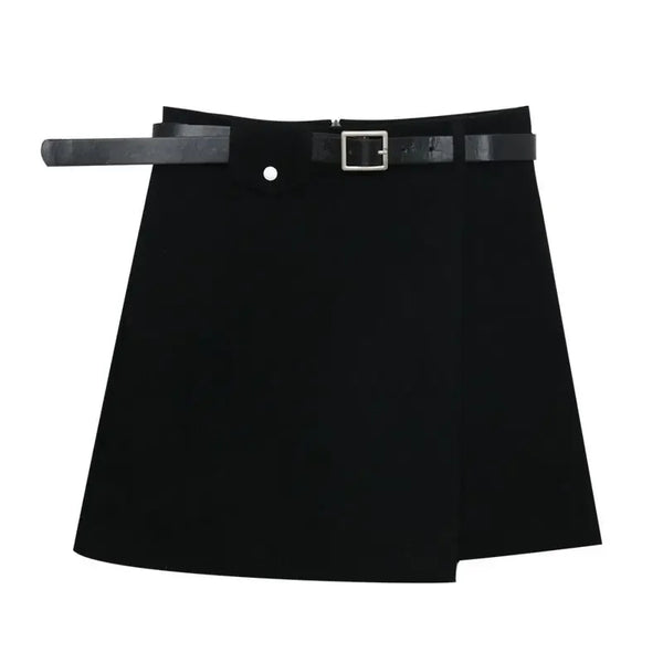 Naneth | Mini Skirt With Belt