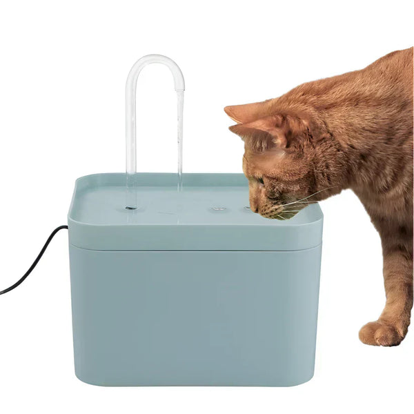 Whisper-Quiet Automatic Cat Water Fountain – Fresh & Filtered Hydration