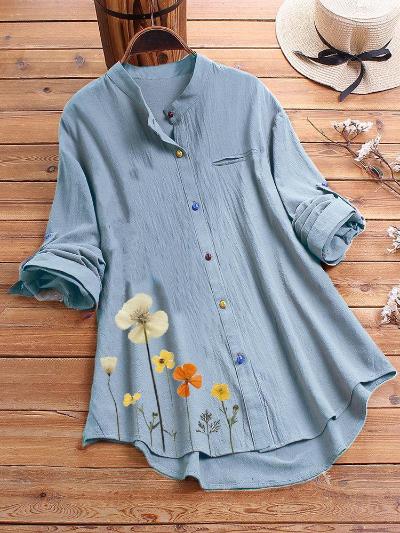 SKYE | Classic Buttoned Blouse