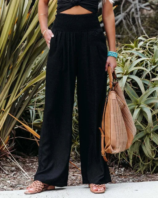 Annie | High Waist Loose Trousers
