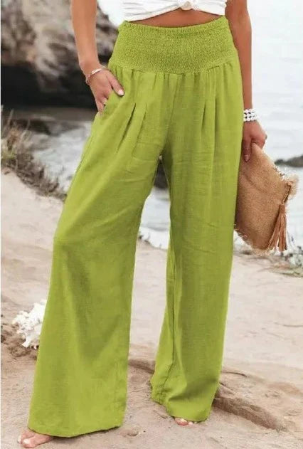 Annie | High Waist Loose Trousers